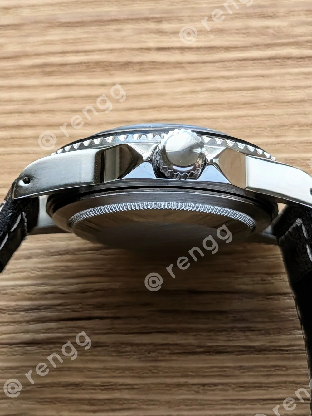 40mm Vintage Style Seiko Submariner Style Diver Mod Watch Smooth Sweep Second